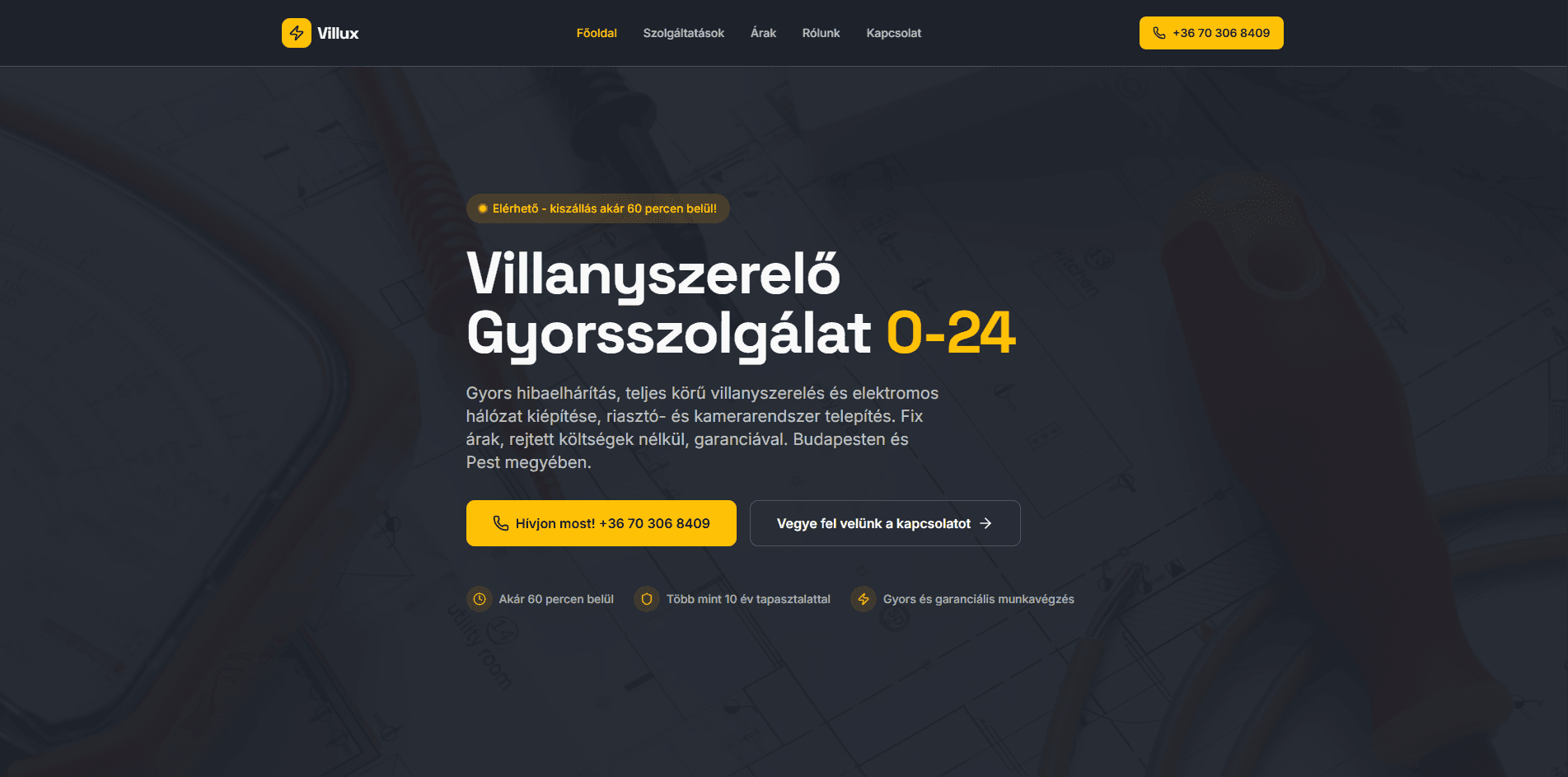 Villanyszerelő